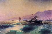Gunboat off Crete Ivan Aivazovsky